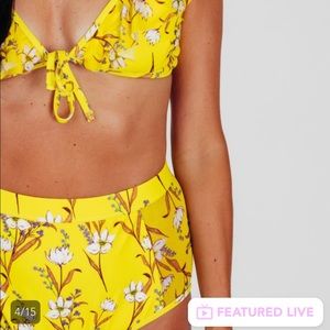 super cute high waisted swim suit